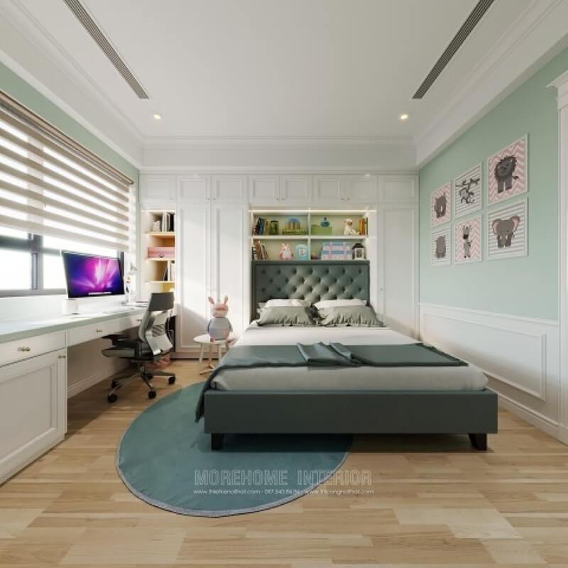 Nội thất phòng ngủ chung cư phong cách hiện đại Thiết kế chung cư