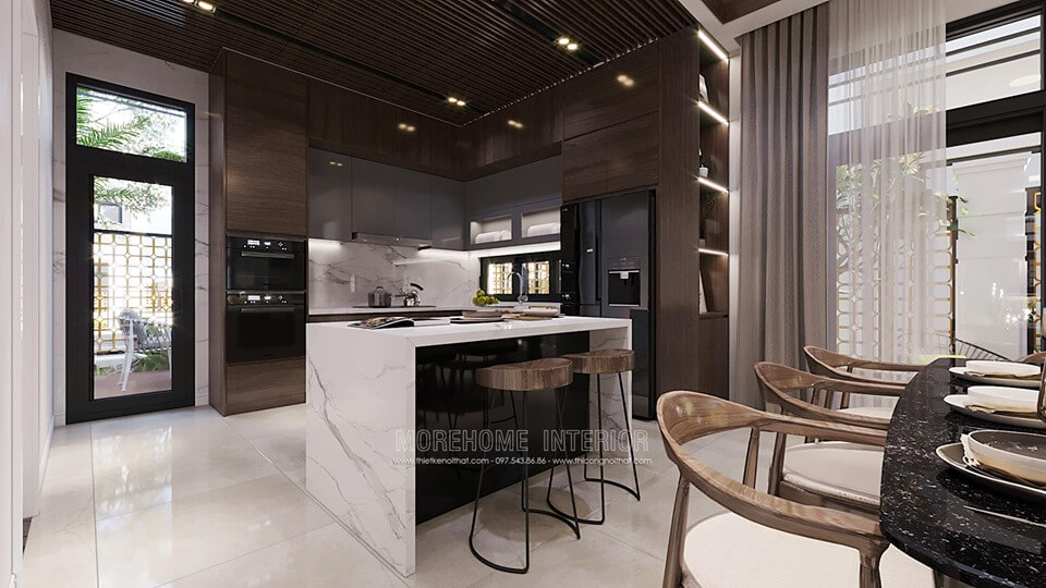 Thiết kế phòng bếp hiện đại