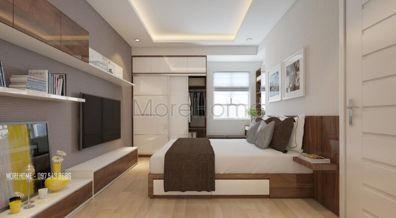 Giường ngủ hiện đại đẹp được nhiều khách hàng yêu thích trong vài năm trở lại đây Thiết kế chung cư